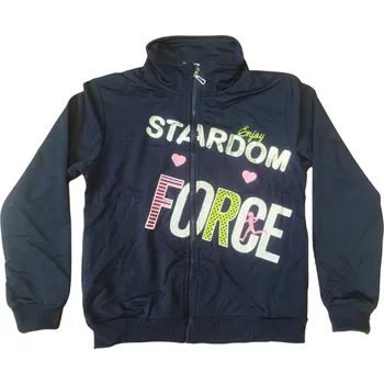 Dívčí vesta Dívčí mikina tm.modrá Sezon L6012