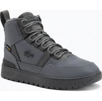 Pánská obuv Pánské boty Lacoste T-Clip Winter dark gray/dark gray
