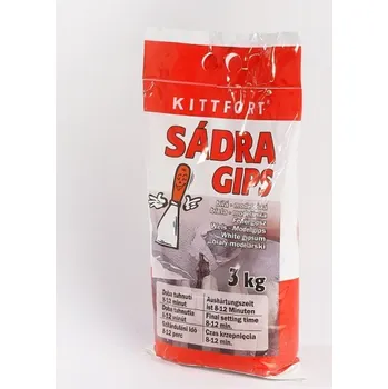 Stavební pojivo Sádra bílá modelářská Hmotnost: 3kg