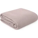 Přehoz na postel LEN3 růžový Rozměr přehozu (šířka x délka): 220x240cm