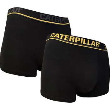 Boxerky Caterpillar Pánské boxerky, 2 kusy (černá/žlutá, XL)