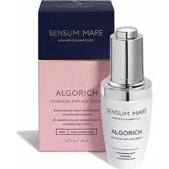 Pleťové sérum Sensum Mare Algolight Advanced Anti Age Algorich Advanced Anti Age Serum Pokročilé revitalizační sérum proti stárnutí pro suchou a velmi suchou pleť 35ml