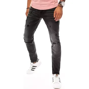 Pánské džíny Pánské džíny DStreet Slim fit DStreet šedá | hnědá 1991059