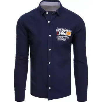 Pánská košile Pánská košile DStreet Baltic DStreet modrá 2055273