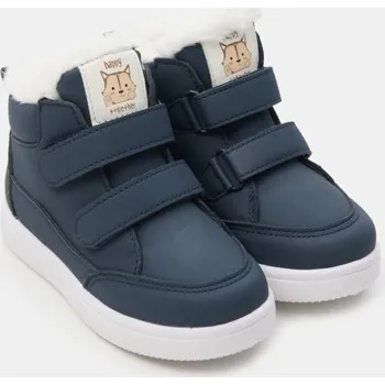 Chlapecká mikina Sinsay - Kotníkové boty s umělou kožešinou uvnitř - námořnická modrá - 192FG-59X - 192FG-59X-20