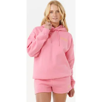 Dámská mikina mikina RIP CURL Surf Puff Heritage PINK/ORANGE velikost oblečení S