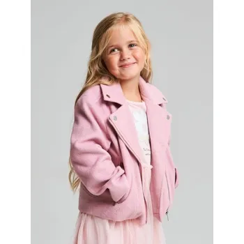 Sinsay - Bunda biker - růžová - 651EI-39X - 651EI-39X-140