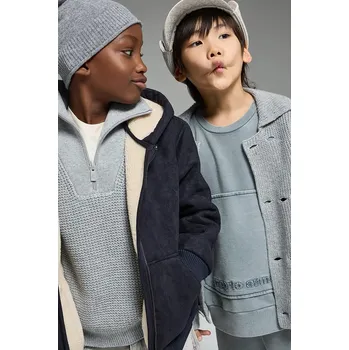 Chlapecká bunda Dětská bunda Emporio Armani EB000508.AF19524 námořnická modř 59X, vel. 142