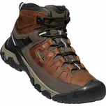 Pánská treková obuv Keen Targhee III Mid WP velikost bot 44,5 chestnut/mulch