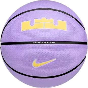 Basketbalový míč Basketbalový míč NIKE-LEBRON PLGRD 07 HY/BK/WH/CG Fialová 7
