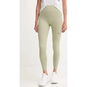 Dámské legíny Tréninkové legíny Puma Shapeluxe Tight 527463 zelená 81X, vel. XS
