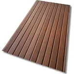 Hornval T7 Dřevodekor 1180 x 2000 x 0,5 mm dub tmavý přírodní 1 m²