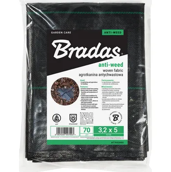 Mulčovací textilie Tkaná textilie 1,6 x 5 m, černá