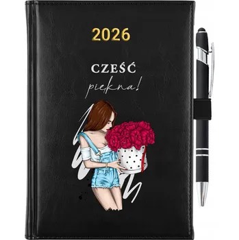 Kalendář Knižkový kalendář 2026 A5 černý