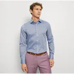 Olymp Level Five Body Fit společenská košile 209574 19 Modrá 41