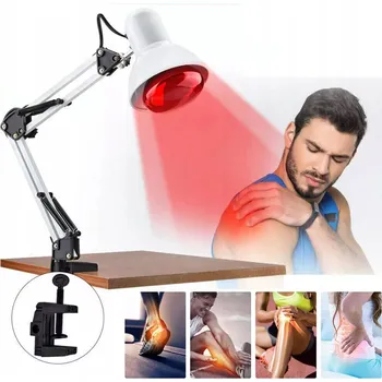 Lampička LÉČIVÁ LAMPA INFRAČERVENÁ LAMPA PRO TERAPII ČERVENÝM SVĚTLEM 150W