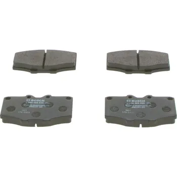 Brzdový systém Sada brzdových destiček, kotoučová brzda BOSCH 0 986 468 520