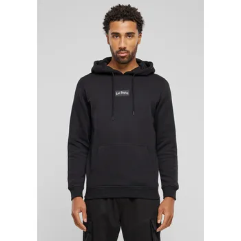 Pánské oblečení Pánská mikina LA Sketch Patch Hoody - černá Mister Tee černá 2640176