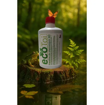 WC čistič EcoToi - Ekologická kapalina do chemických WC GRECOTOI