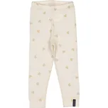 Merino legíny dětské Geggamoja - Beige heart Velikost: 110/116