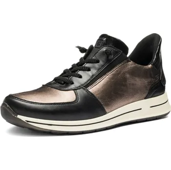 Dámské tenisky ARA dámské širší tenisky kožené černobronzové | 12-24836-15 Osaka Velikost: 38.5