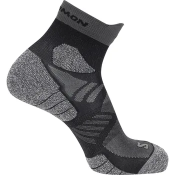 Pánské ponožky Ponožky SALOMON AERO ANKLE BLACK/CASTELROCK 41-44