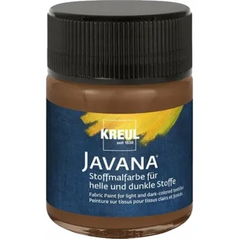 Speciální výtvarná barva Kreul Javana Barva na látky Fawn Brown 50 ml 1 ks
