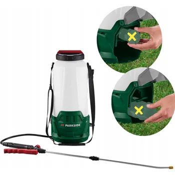 Postřikovač Akumulátorový postřikovač Parkside 5 l, 1,5 bar, 60 cm