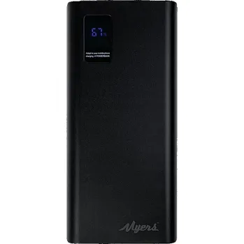 Powerbanka Myers Powerbank 30000 mAh černý