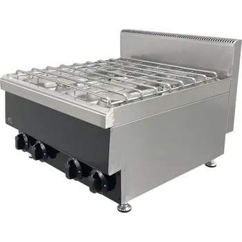 Vařič DASgastro Stolní plynový sporák - se 4 hořáky (14,6 kW)