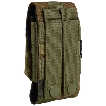 MOLLE pouzdro na mobil, Medium, Brandit, Woodland