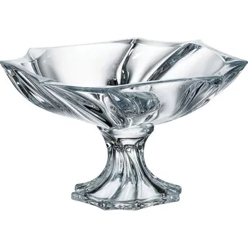 Bohemia Crystal Mísa na noze Neptune 330mm