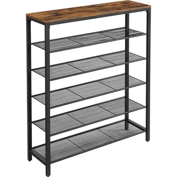 Botník Botník DAVOR hnědá/černá