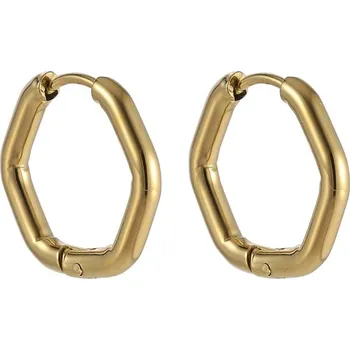 Náušnice Free Style Náušnice z chirurgické oceli ESS731 Barva: Zlatá