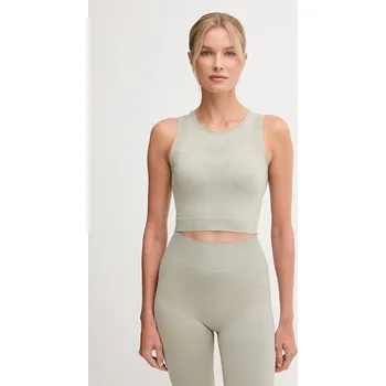 Tréninkový top Hummel zelená barva, 230077 97X, vel. L