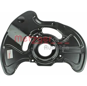 Brzdový kotouč Ochranný plech proti rozstřikování, brzdový kotouč METZGER 6115013