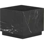 Kave Home Černý mramorový odkládací stolek Sorein 40 x 40 cm