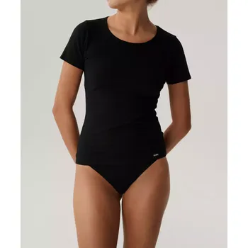 Dámské oblečení Dámské triko Atlantic Atlantic černá 1869776