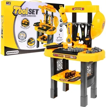 Dřevěná hračka OEM Dílna DIY pro děti s nářadím 23 prvků