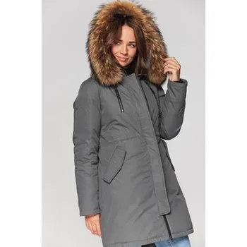 Perso Dámská bunda BLH211046F Khaki Regular Fit XXL