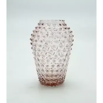 Váza Váza 21cm – Hobnail – Ananas – fialka ametyst | 101755