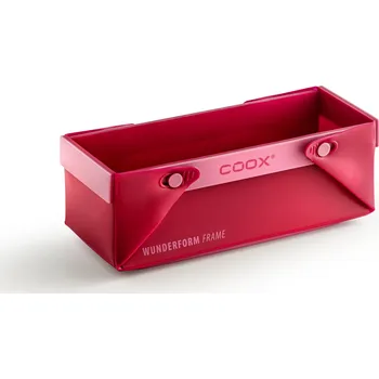 Forma na pečení Rozkládací silikonová forma coox WUNDERFORM FRAME S Barva: Červená