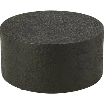 Toaletní stolek J-line Černý odkládací stolek Cylinder 60 cm