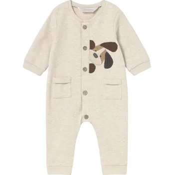 MAYORAL dětský overal DR pejsek béžová vel. 55 cm