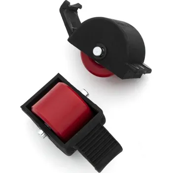 Kolečkové brusle Breezy Rollers - Sada náhradních koleček - Black/Red