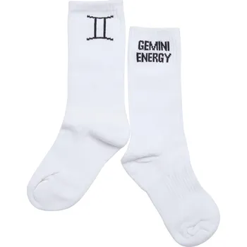 Pánské ponožky Ponožky zvěrokruhu blíženci bílé DEF bílá 2344950