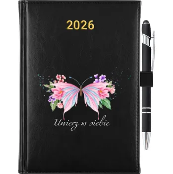 Kalendář Knižkový kalendář 2026 A5 černý