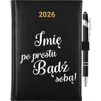 Kalendář Knižkový kalendář 2026 A5 černý