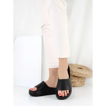 Dámské pantofle ADCZ Gumové pantofle na platformě 18326B Velikost: 38