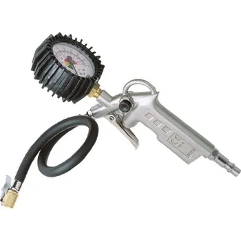Příslušenství ke kompresoru Pistole s manometrem pro huštění pneumatik